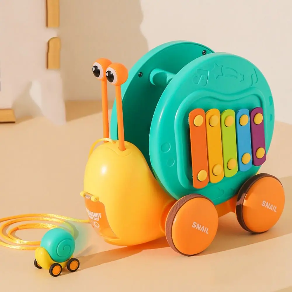 Baby Walker Pull String Snail Car Toy Learning To Walk Cartoon Pet Drag Rope Snail Knock Interactive Pull-Along Snail Toy
Baby Walker Pull String Snail Car Toy Learning To Walk Cartoon Pet Drag Rope Snail Knock Interactive Pull-Along Snail Toy