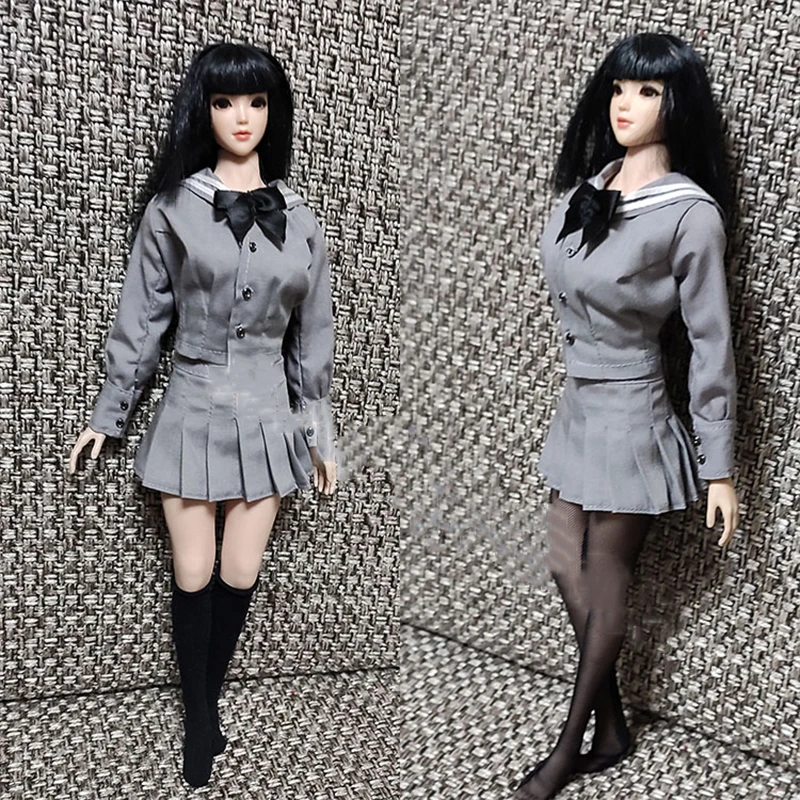 1/6 Scale Female Soldier Cute College Style School Student Uniform Skirt Sailor Suit Set Model for 12 Inches Action Figure Body
1/6 Scale Female Soldier Cute College Style School Student Uniform Skirt Sailor Suit Set Model for 12 Inches Action Figure Body