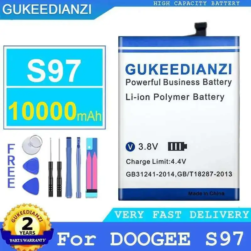 Надежная мощность 10000 мАч для аккумулятора мобильного телефона Doogee S97, высокая совместимость
Надежная мощность 10000 мАч для аккумулятора мобильного телефона Doogee S97, высокая совместимость