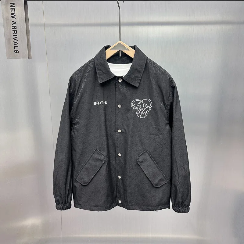 Spring new men's trendy brand love jacquard embroidered jacket men's fashion lapel jacket
Spring new men's trendy brand love jacquard embroidered jacket men's fashion lapel jacket