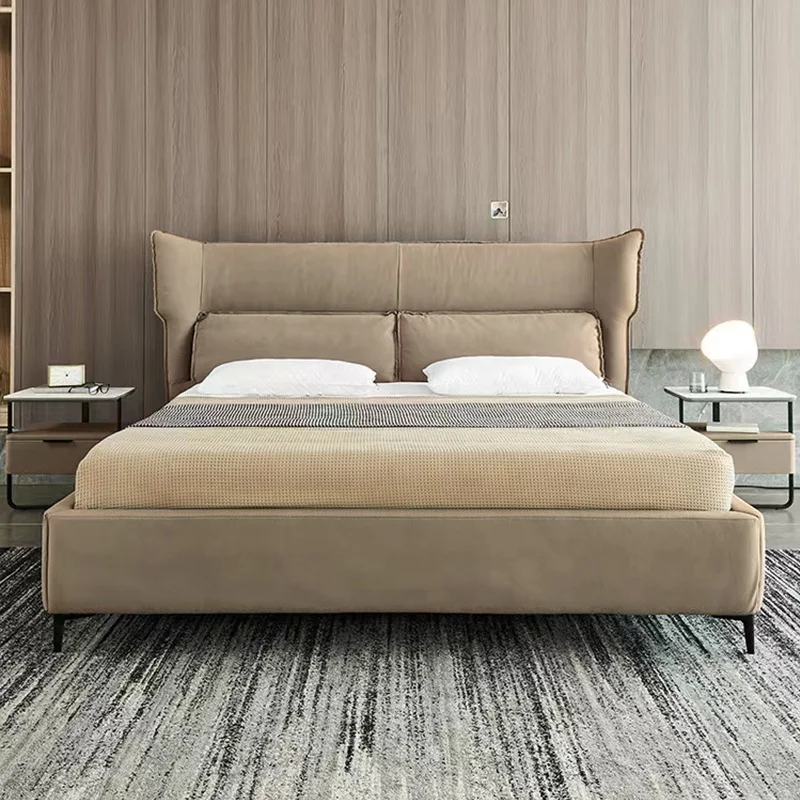 fl- Modern King-Size Velvet Bed with Genuine Leather Upholstery & Soft Style Wood Features Home Use Storage Up-Holstered Beds!
fl- Modern King-Size Velvet Bed with Genuine Leather Upholstery & Soft Style Wood Features Home Use Storage Up-Holstered Beds!