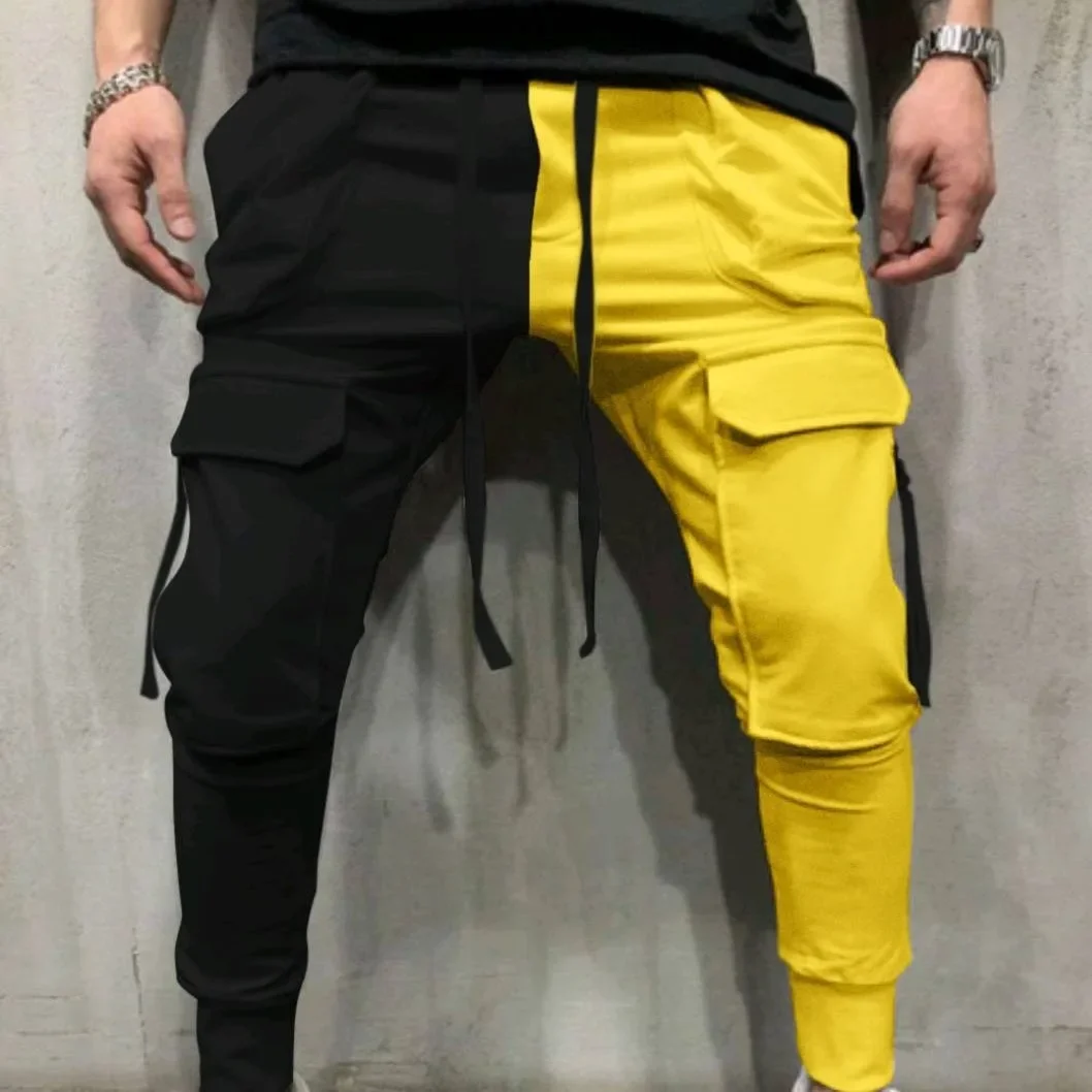 Pop New Men's Hot Sale Multiple Pockets Outdoors Zipper Splicing Ankle Banded Pants Tightness Tie Rope Movement Casual Trousers
Pop New Men's Hot Sale Multiple Pockets Outdoors Zipper Splicing Ankle Banded Pants Tightness Tie Rope Movement Casual Trousers