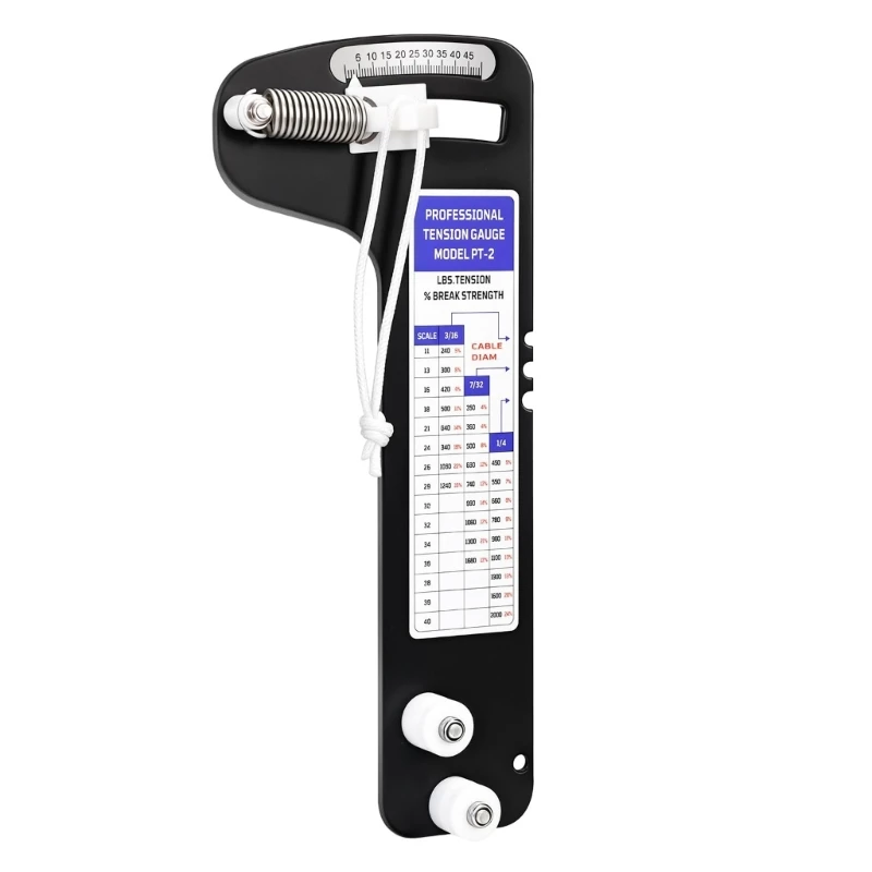 User Friendly 2 Sailboats Rigging Tension Meter High Accuracy Cable Tension Gauge For Marine Industrial Applications H9EE
User Friendly 2 Sailboats Rigging Tension Meter High Accuracy Cable Tension Gauge For Marine Industrial Applications H9EE