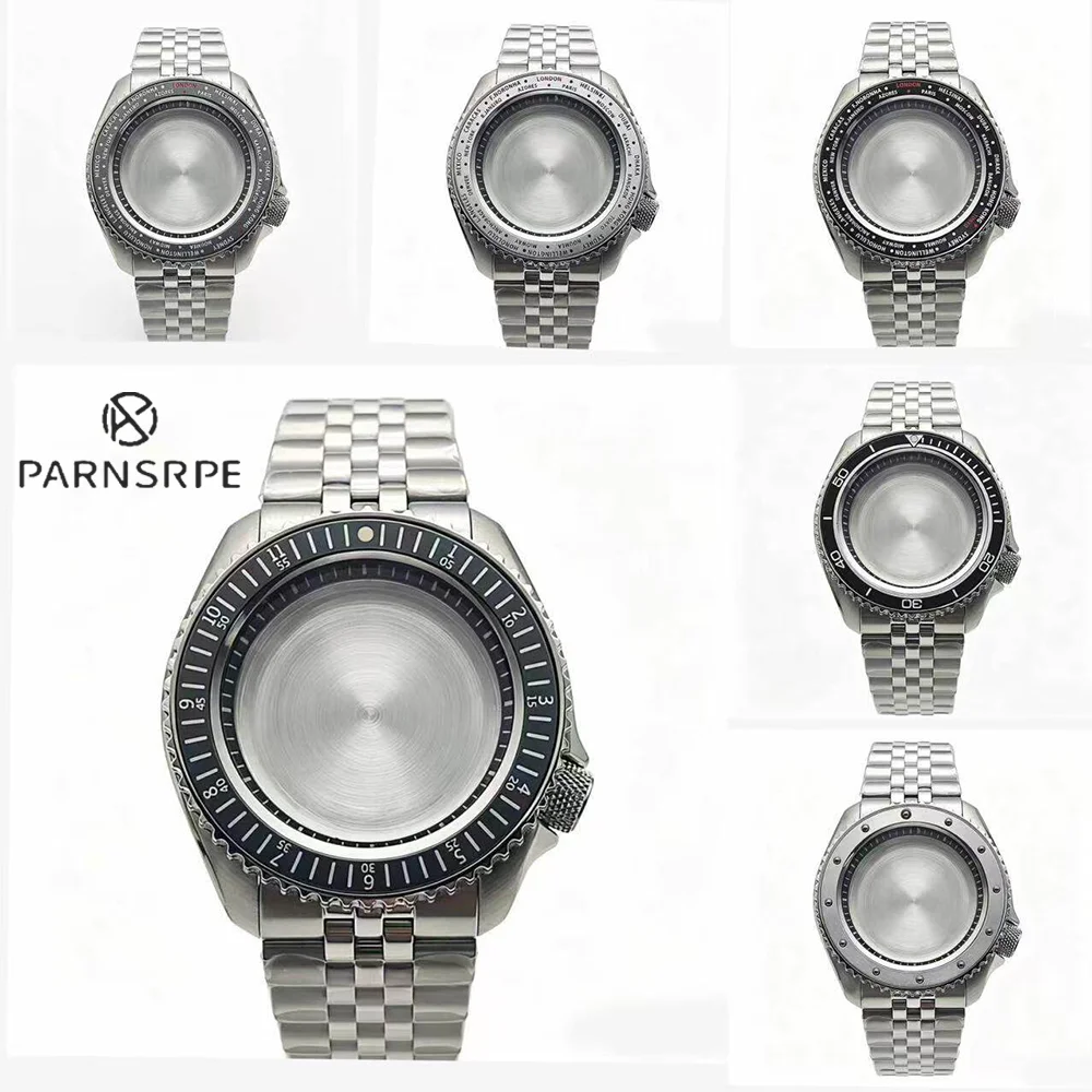 42mm Stainless Steel Seiko Replacement Watch Case & Strap Sapphire Crystal Compatible NH35/NH36 Movement DIY Watch Refit Parts
42mm Stainless Steel Seiko Replacement Watch Case & Strap Sapphire Crystal Compatible NH35/NH36 Movement DIY Watch Refit Parts