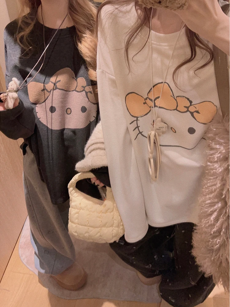 Женская утепленная футболка Yukiss с длинным рукавом, свободного кроя, универсальная, зимняя, в корейском стиле, повседневная, с V-образным вырезом, в полоску
Женская утепленная футболка Yukiss с длинным рукавом, свободного кроя, универсальная, зимняя, в корейском стиле, повседневная, с V-образным вырезом, в полоску