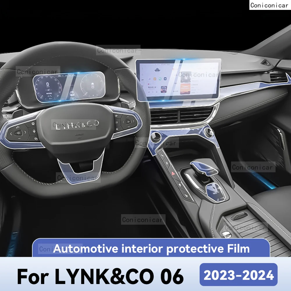 Для LYNK & CO 06 2023 2024 LYNK CO защита салона автомобиля от царапин ТПУ пленка инструмент центр управления навигацией аксессуары
Для LYNK & CO 06 2023 2024 LYNK CO защита салона автомобиля от царапин ТПУ пленка инструмент центр управления навигацией аксессуары