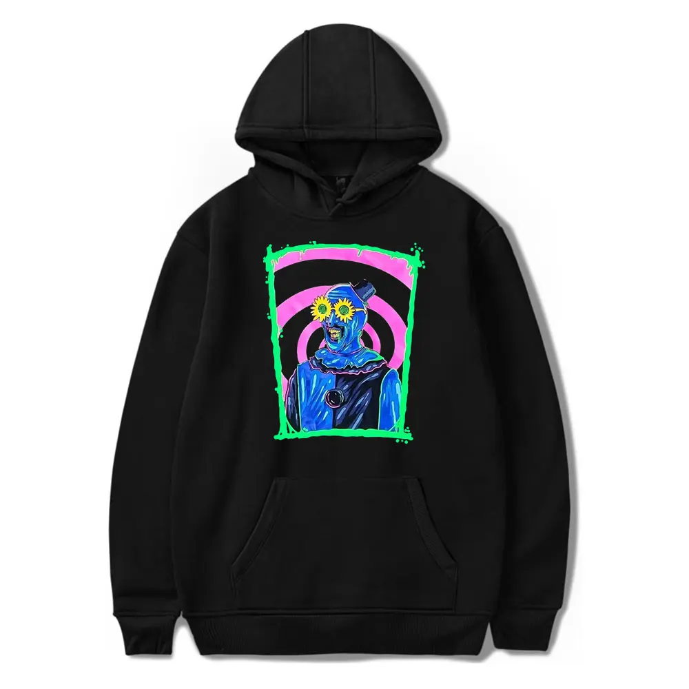 Terrifier Art the Clown Vintage 90s Hoodie Men and Women Hip-hop Sports Pullover Sweatshirt
Terrifier Art the Clown Vintage 90s Hoodie Men and Women Hip-hop Sports Pullover Sweatshirt