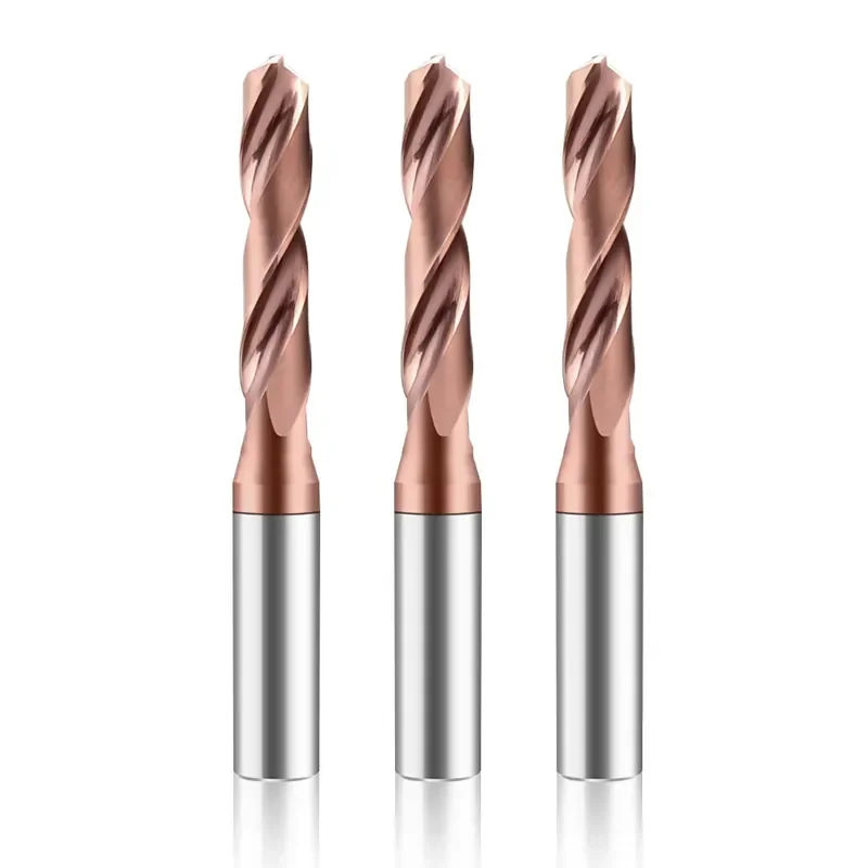 5D Solid Shank Drill Bits Internal/External Cooling for Stainless Steel Cast Iron Aluminum Deep Hole CNC Mill Cutting Tool
5D Solid Shank Drill Bits Internal/External Cooling for Stainless Steel Cast Iron Aluminum Deep Hole CNC Mill Cutting Tool