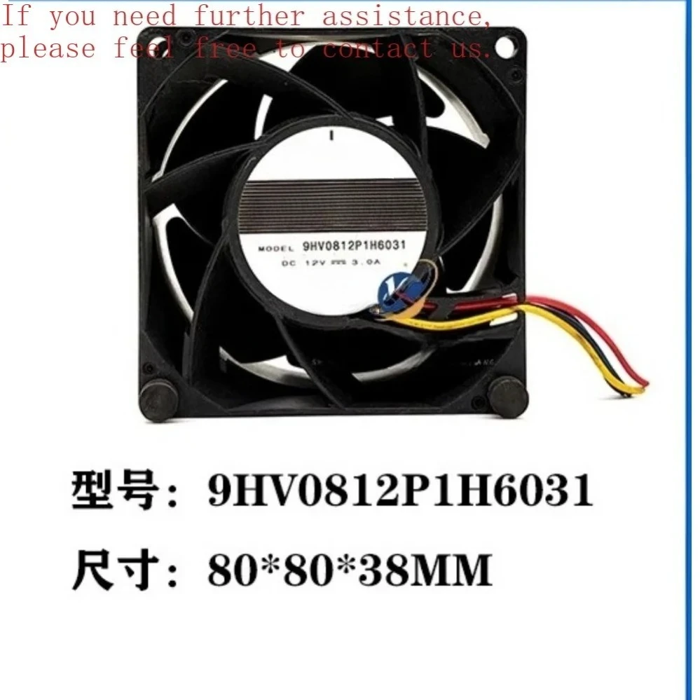 8CM Powerful High Airflow Cooling Fan 9HV0812P1H6031 12V 3A Server Power Supply PWM Fan For Sanyo(002)
8CM Powerful High Airflow Cooling Fan 9HV0812P1H6031 12V 3A Server Power Supply PWM Fan For Sanyo(002)