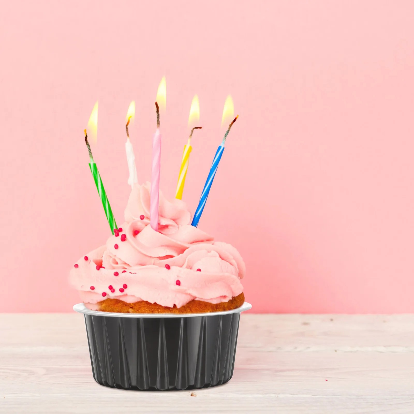 50pcs Aluminum Foil Baking Cups Round Muffin Liners Cake Pans Tin Cupcake Pudding Disposable Egg Tart Dessert Mold Tools
50pcs Aluminum Foil Baking Cups Round Muffin Liners Cake Pans Tin Cupcake Pudding Disposable Egg Tart Dessert Mold Tools