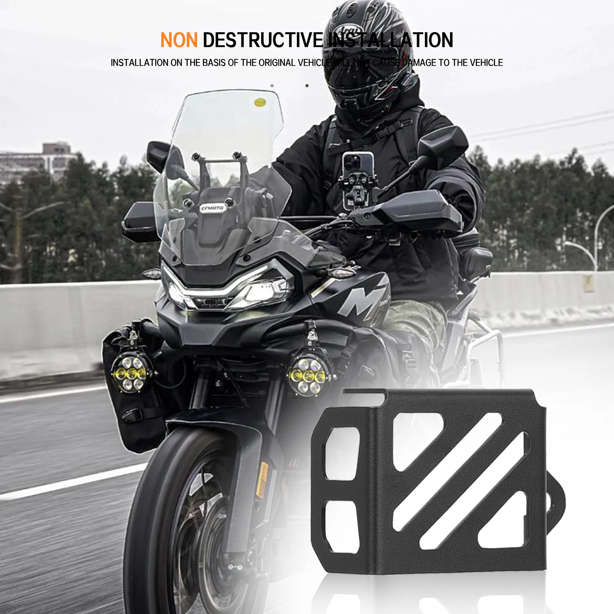 Мотоцикл для CFMOTO 700MT 2025, задняя крышка бачка тормозной жидкости с ЧПУ, защита масляной чашки для CFMOTO 700MT
Мотоцикл для CFMOTO 700MT 2025, задняя крышка бачка тормозной жидкости с ЧПУ, защита масляной чашки для CFMOTO 700MT