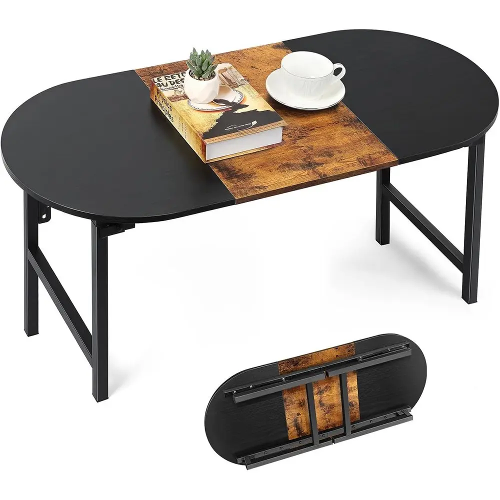 Компактный овальный журнальный столик для небольших помещений, портативный деревянный центральный столик, подходит для гостиной и использования на улице, в индустриальном стиле.
Компактный овальный журнальный столик для небольших помещений, портативный деревянный центральный столик, подходит для гостиной и использования на улице, в индустриальном стиле.