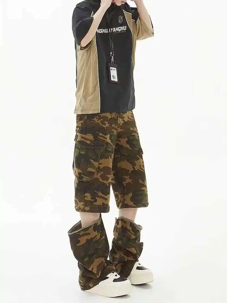 Women's Y2k Camouflage Cargo Jeans Harajuku Baggy Denim Trousers Vintage Boyfriend Jeans Long Pants Japanese 2000s Style Clothes
Women's Y2k Camouflage Cargo Jeans Harajuku Baggy Denim Trousers Vintage Boyfriend Jeans Long Pants Japanese 2000s Style Clothes