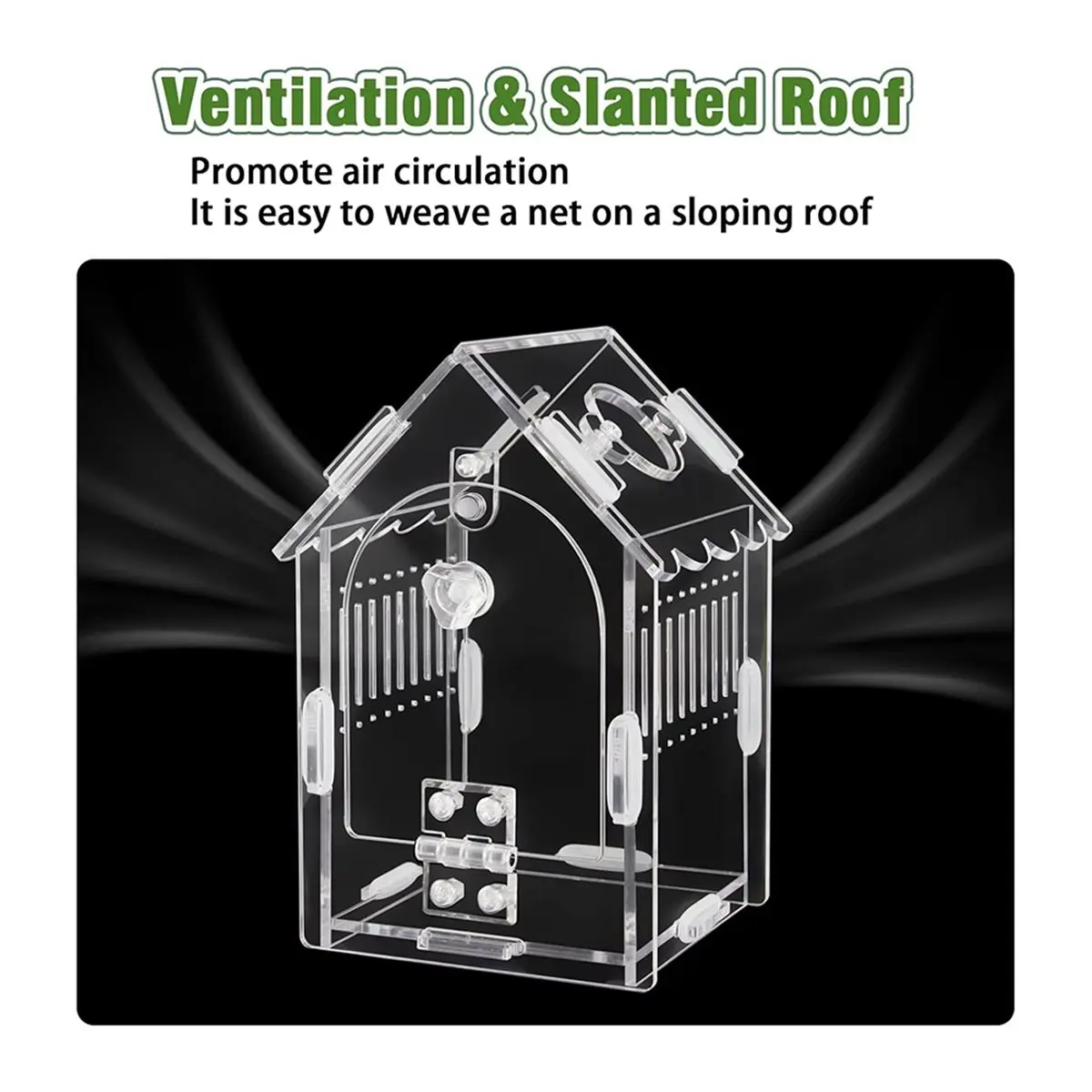 Корпус Jumping Spider — внутренние размеры 3,15x3,15x5,6 дюйма, акриловый набор для террариума для тарантуллы//рептилии
Корпус Jumping Spider — внутренние размеры 3,15x3,15x5,6 дюйма, акриловый набор для террариума для тарантуллы//рептилии