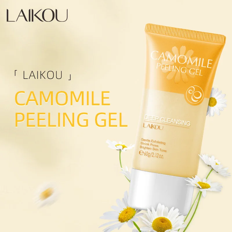 LAIKOU Chamomile Peeling Gel Facial Scrub Moisturizing Whitening Nourishing Repair Scrubs Face Cream Beauty Skin Care
LAIKOU Chamomile Peeling Gel Facial Scrub Moisturizing Whitening Nourishing Repair Scrubs Face Cream Beauty Skin Care