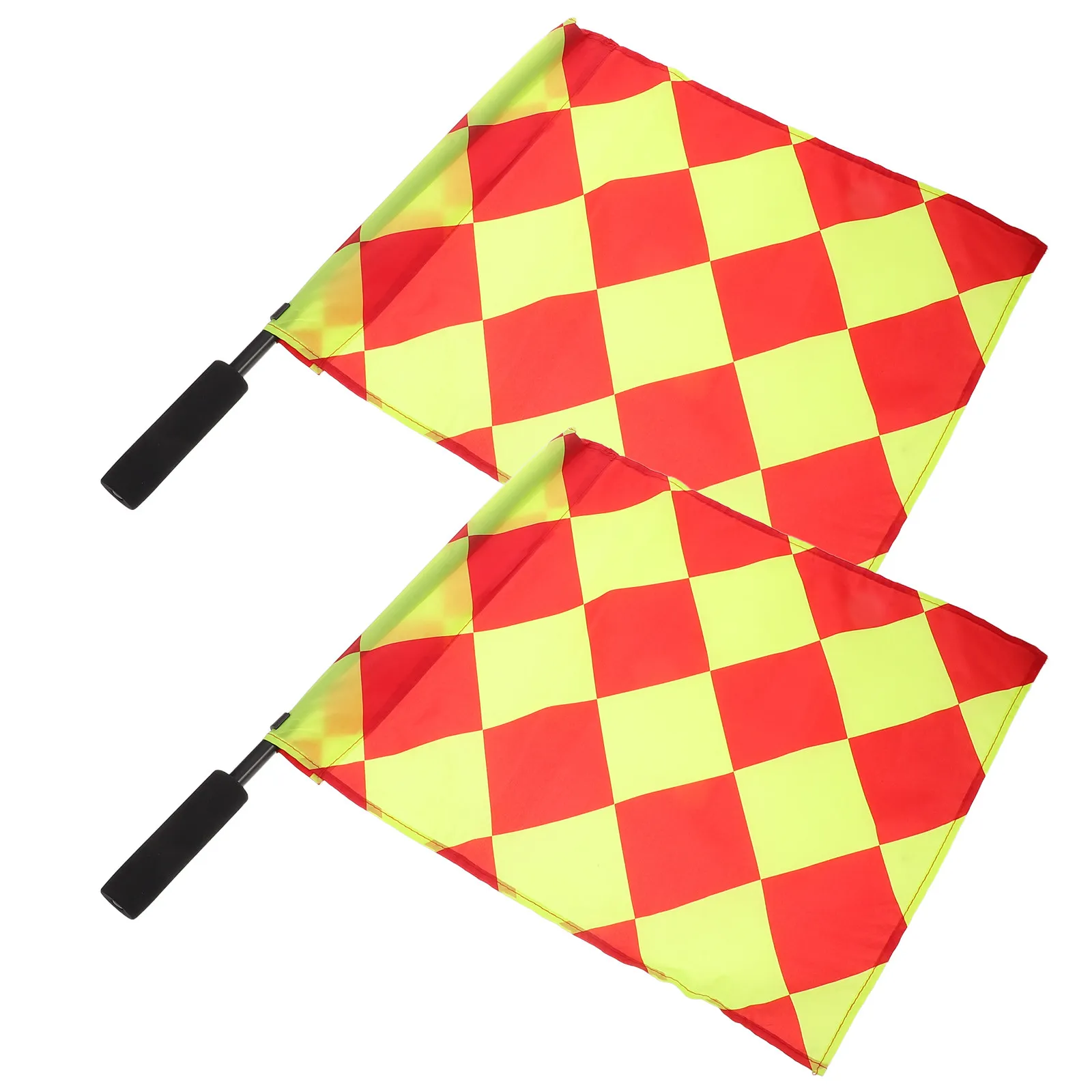 2Pcs Soccer Referee Flags Integrated Design Easy-Carry Football Linesman Signal Flags for Accurate Game Calls Referee
2Pcs Soccer Referee Flags Integrated Design Easy-Carry Football Linesman Signal Flags for Accurate Game Calls Referee