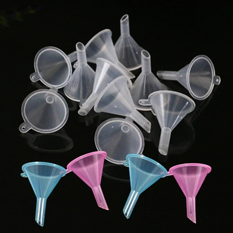 20pcs/lot Mini Plastic Funnel Liquid Essential Oil Perfume Filling Dispenser Empty Bottle Packaging Tools Small Mouth Funnels
20pcs/lot Mini Plastic Funnel Liquid Essential Oil Perfume Filling Dispenser Empty Bottle Packaging Tools Small Mouth Funnels