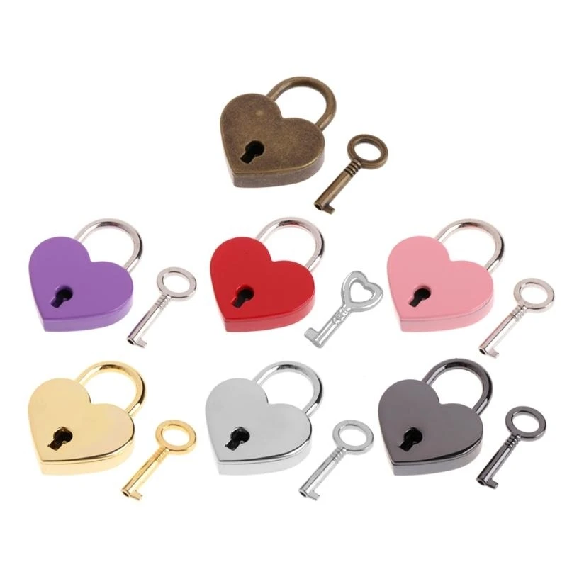 Mini Heart Archaize Padlocks Metal for Wish Lock With for Key for Lovers Girls S
Mini Heart Archaize Padlocks Metal for Wish Lock With for Key for Lovers Girls S