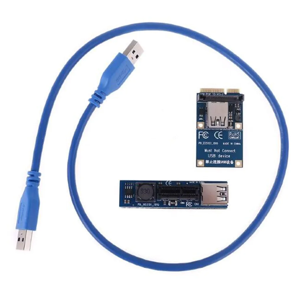 Плата расширения Mini PCIE-PCI-E X1, Райзер-карта SATA, разъем питания 30 см, USB 3,0, кабель PCIE, удлинитель
Плата расширения Mini PCIE-PCI-E X1, Райзер-карта SATA, разъем питания 30 см, USB 3,0, кабель PCIE, удлинитель