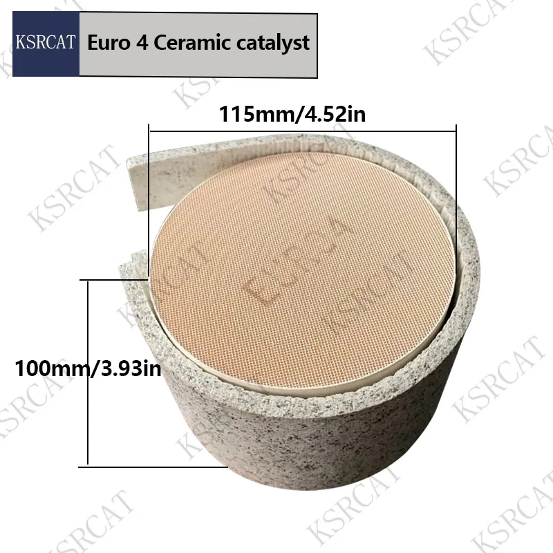 115x100mm EURO 4 600cpsi Auto Catalytic Converter Honeycomb Ceramic for Car Engine Exhaust System
115x100mm EURO 4 600cpsi Auto Catalytic Converter Honeycomb Ceramic for Car Engine Exhaust System