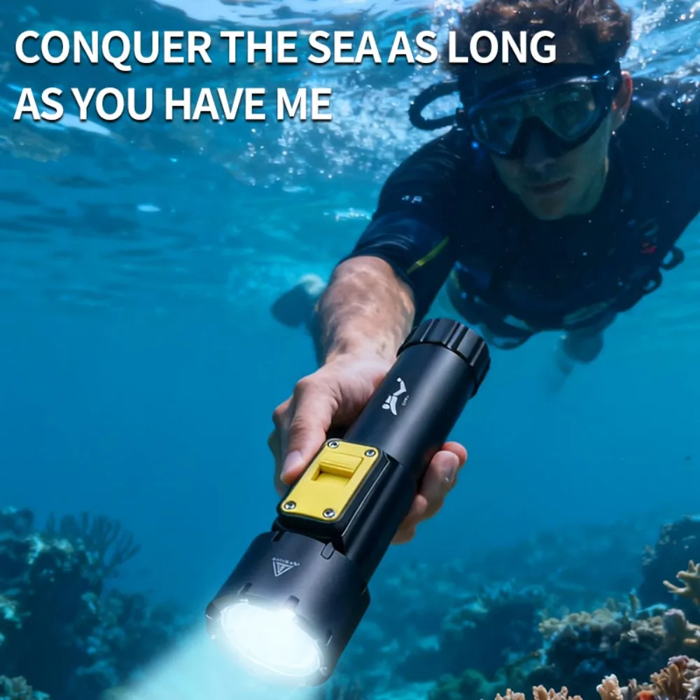 D-611 Фонарик для дайвинга 2000LM USB Перезаряжаемый 50 м Подводный IPX8 Водонепроницаемый фонарик для ружья для дайвинга с аквалангом
D-611 Фонарик для дайвинга 2000LM USB Перезаряжаемый 50 м Подводный IPX8 Водонепроницаемый фонарик для ружья для дайвинга с аквалангом