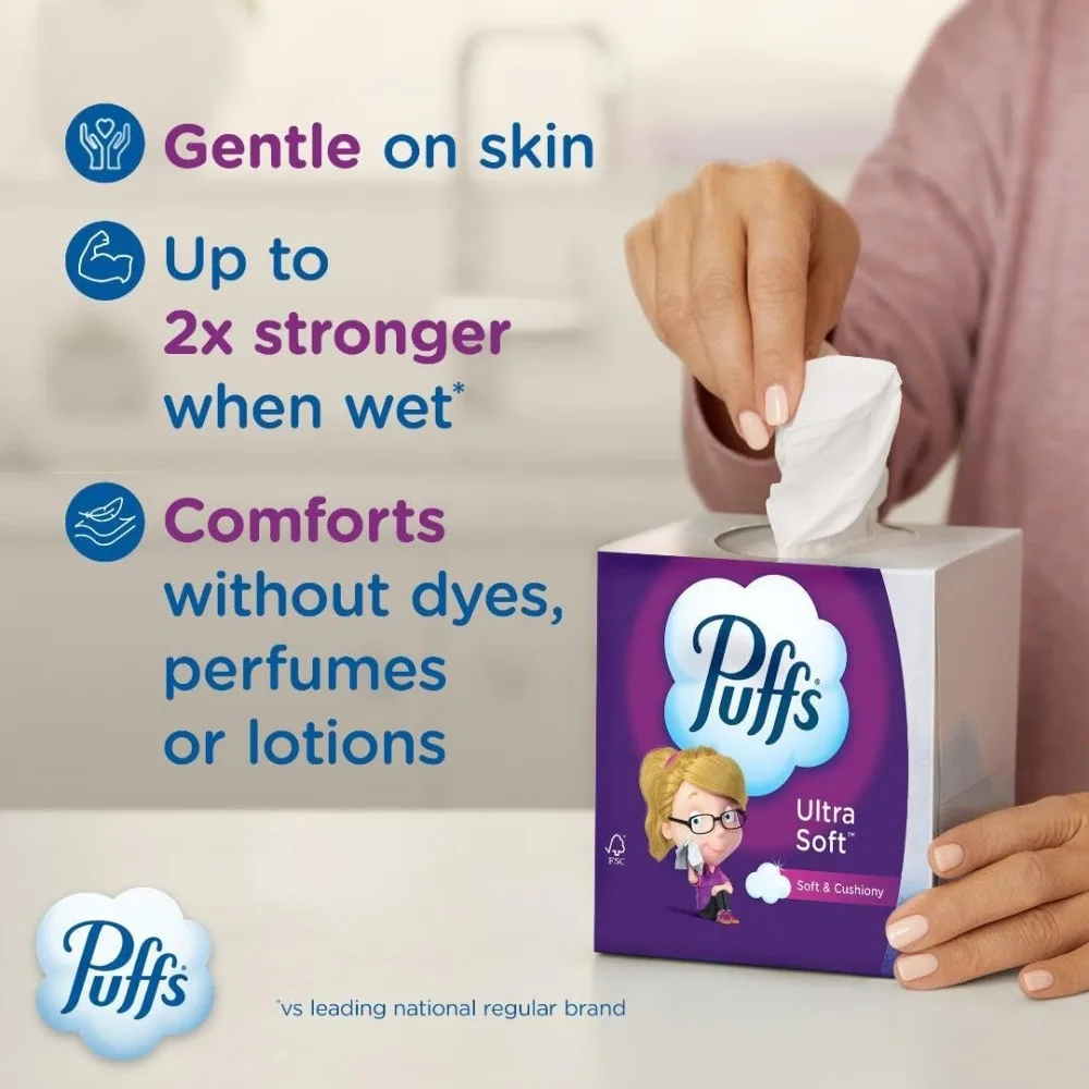 US Shipping Ultra Soft Non-Lotion Facial Tissues Cube Box 48 Tissues Per Box
US Shipping Ultra Soft Non-Lotion Facial Tissues Cube Box 48 Tissues Per Box