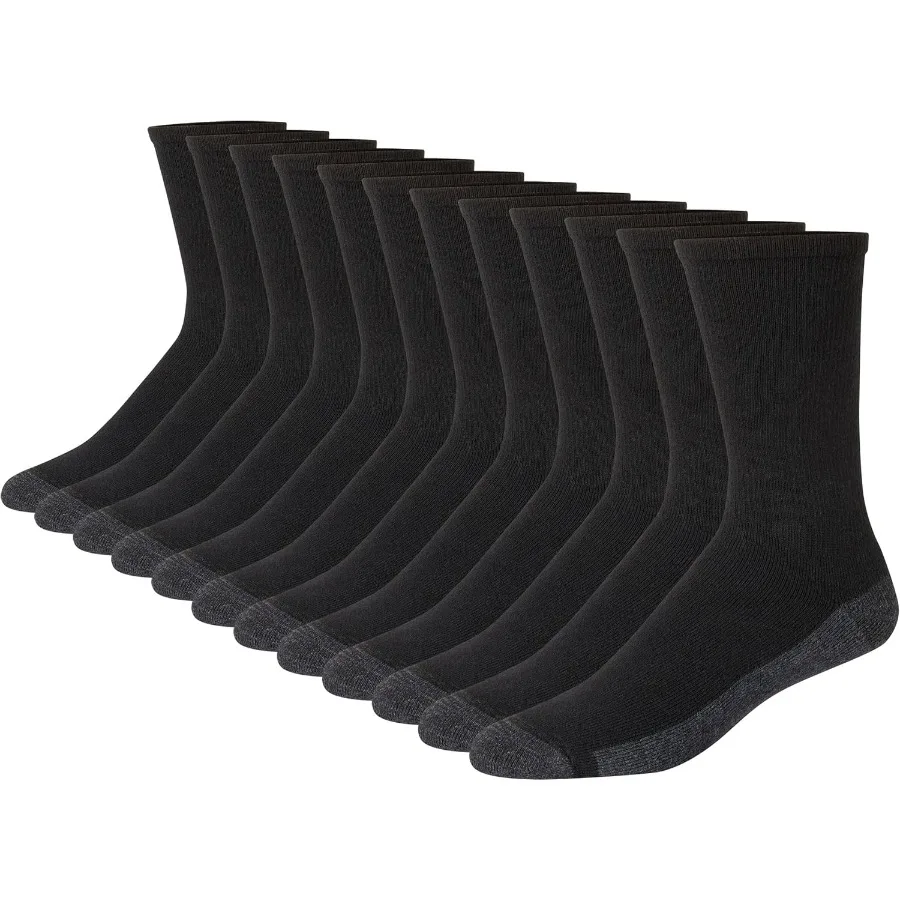Hanes Men's Max Cushion Crew Socks 6Pack for Everyday Comfort and Support in Work Sports and Casual Wear Soft Breathable and Du
Hanes Men's Max Cushion Crew Socks 6Pack for Everyday Comfort and Support in Work Sports and Casual Wear Soft Breathable and Du