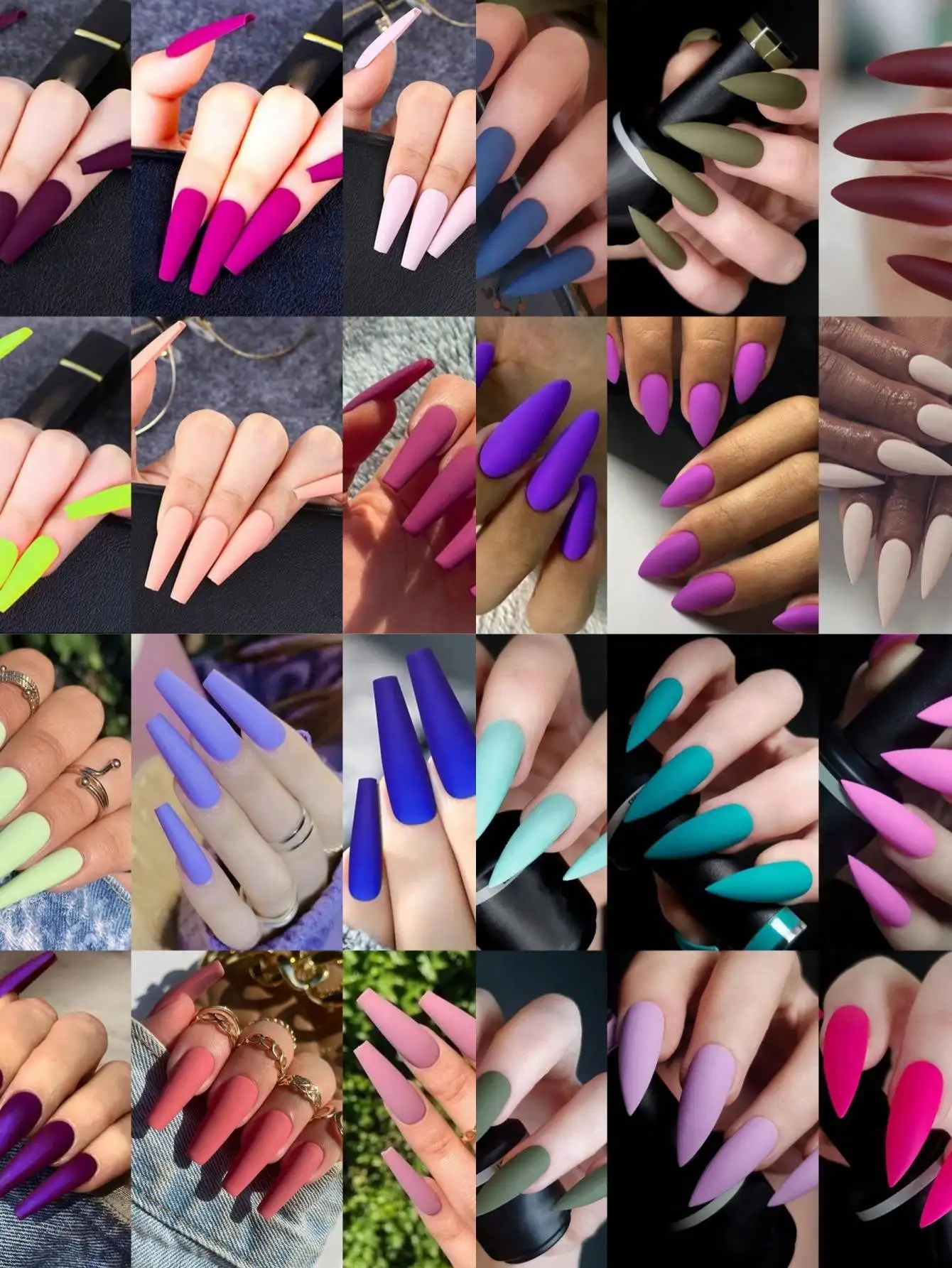 288Pcs/Set Matte Plain Color Nail Art Stickers Press On Nails Nail Supplies Nails
288Pcs/Set Matte Plain Color Nail Art Stickers Press On Nails Nail Supplies Nails