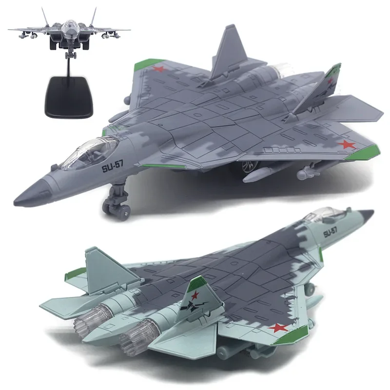 Alloy Russian Su-57 fighter jet aircraft model simulation aviation passenger plane children's toy birthday gift recommendation
Alloy Russian Su-57 fighter jet aircraft model simulation aviation passenger plane children's toy birthday gift recommendation