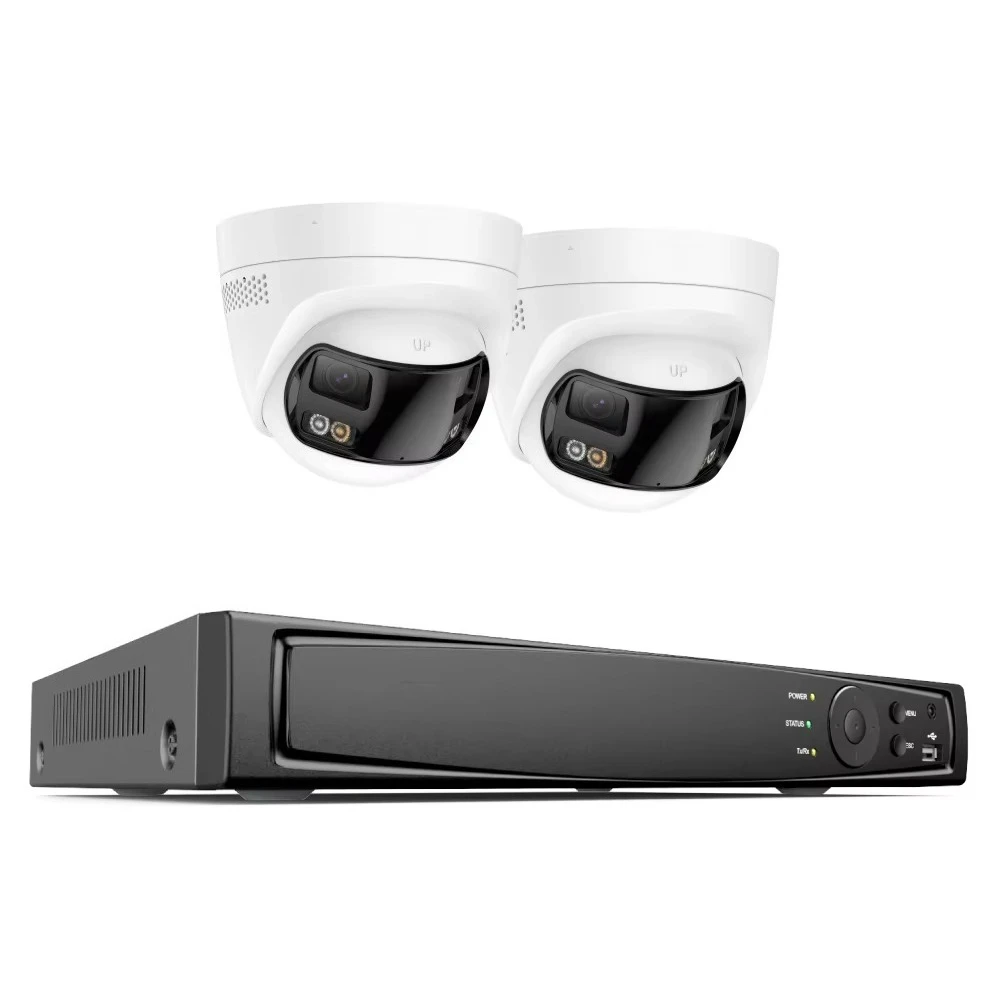 ANNKE 8CH 12MP H.265 + PoE NVR 2pcs 4K PoE IP Dual Lens Intelligent Dual Light Panoramic Turret Security Monitoring System
ANNKE 8CH 12MP H.265 + PoE NVR 2pcs 4K PoE IP Dual Lens Intelligent Dual Light Panoramic Turret Security Monitoring System