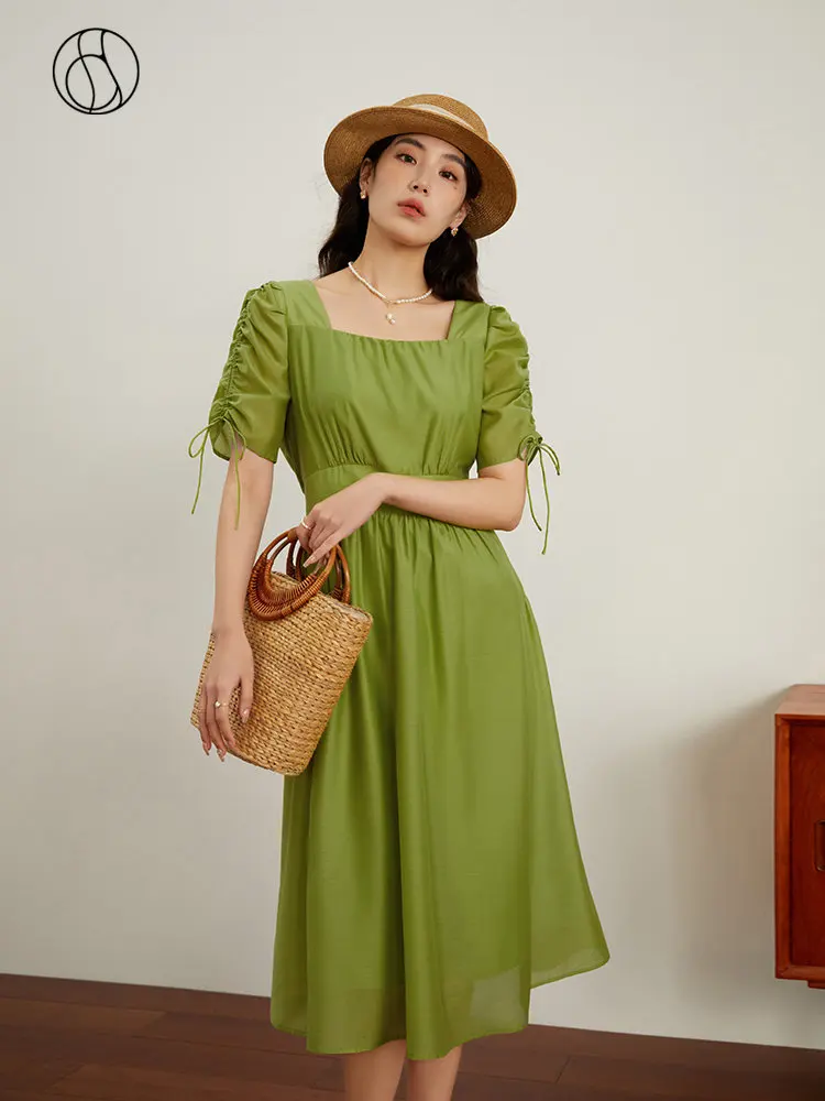 DUSHU French Vintage Tie Waist Dress Summer 2023 New Fresh Dress For Women Green Black Women Hight Waist Dress For Women
DUSHU French Vintage Tie Waist Dress Summer 2023 New Fresh Dress For Women Green Black Women Hight Waist Dress For Women