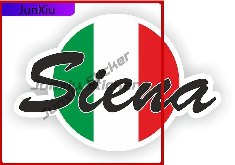Siena Italy Flag Travel Stickers Personalized Bumper Custom Waterproof Decals Stickers For Car Decoration Yacht Water Stickers
Siena Italy Flag Travel Stickers Personalized Bumper Custom Waterproof Decals Stickers For Car Decoration Yacht Water Stickers