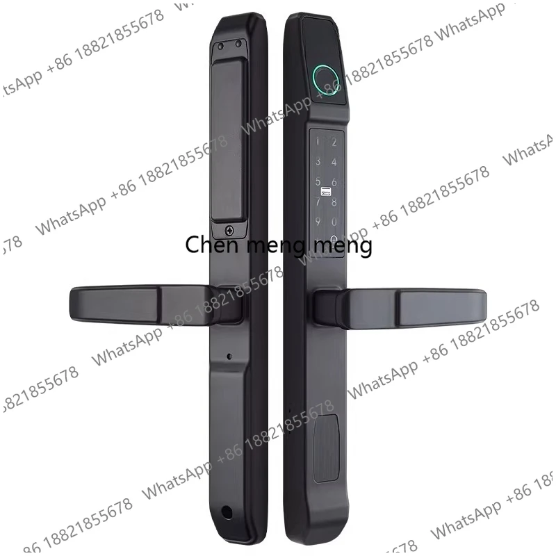 Semi-automatic aluminum alloy fingerprint lock household entrance door smart door lock office wooden door
Semi-automatic aluminum alloy fingerprint lock household entrance door smart door lock office wooden door