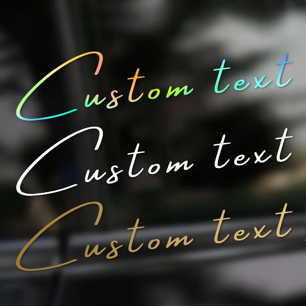 1PC Custom Car Window Stickers Personalized Tuning Waterproof DIY Motorcycle Fuel Tank Body Helmet Sunscreen Vinyl Decals
1PC Custom Car Window Stickers Personalized Tuning Waterproof DIY Motorcycle Fuel Tank Body Helmet Sunscreen Vinyl Decals