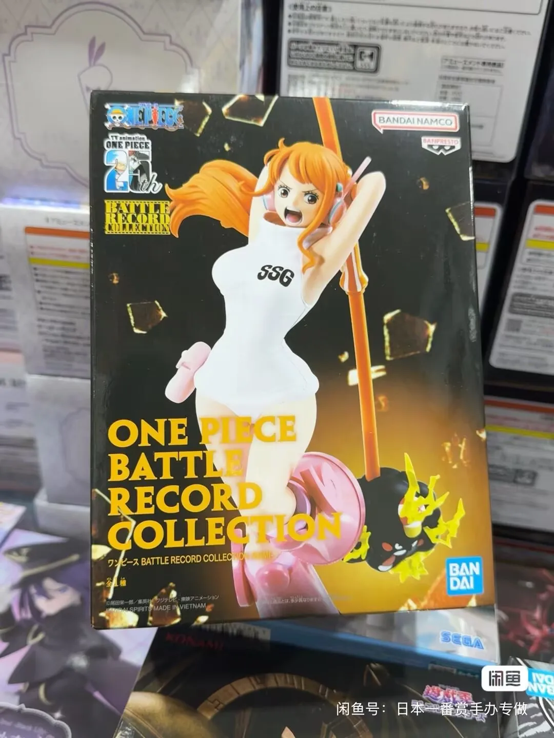 Оригинальный Bandai One Piece BATTLE RECORD COLLECTION BRC Nami Аниме Фигурка Коллекционная модель игрушки подарок ПВХ
Оригинальный Bandai One Piece BATTLE RECORD COLLECTION BRC Nami Аниме Фигурка Коллекционная модель игрушки подарок ПВХ