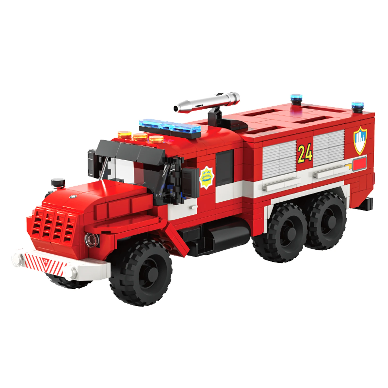 Fire Truck Model 471PCS Building Blocks Puzzle Assembly Creative Decoration Display Model Boys And Girl Children's Day Gift Toys
Fire Truck Model 471PCS Building Blocks Puzzle Assembly Creative Decoration Display Model Boys And Girl Children's Day Gift Toys