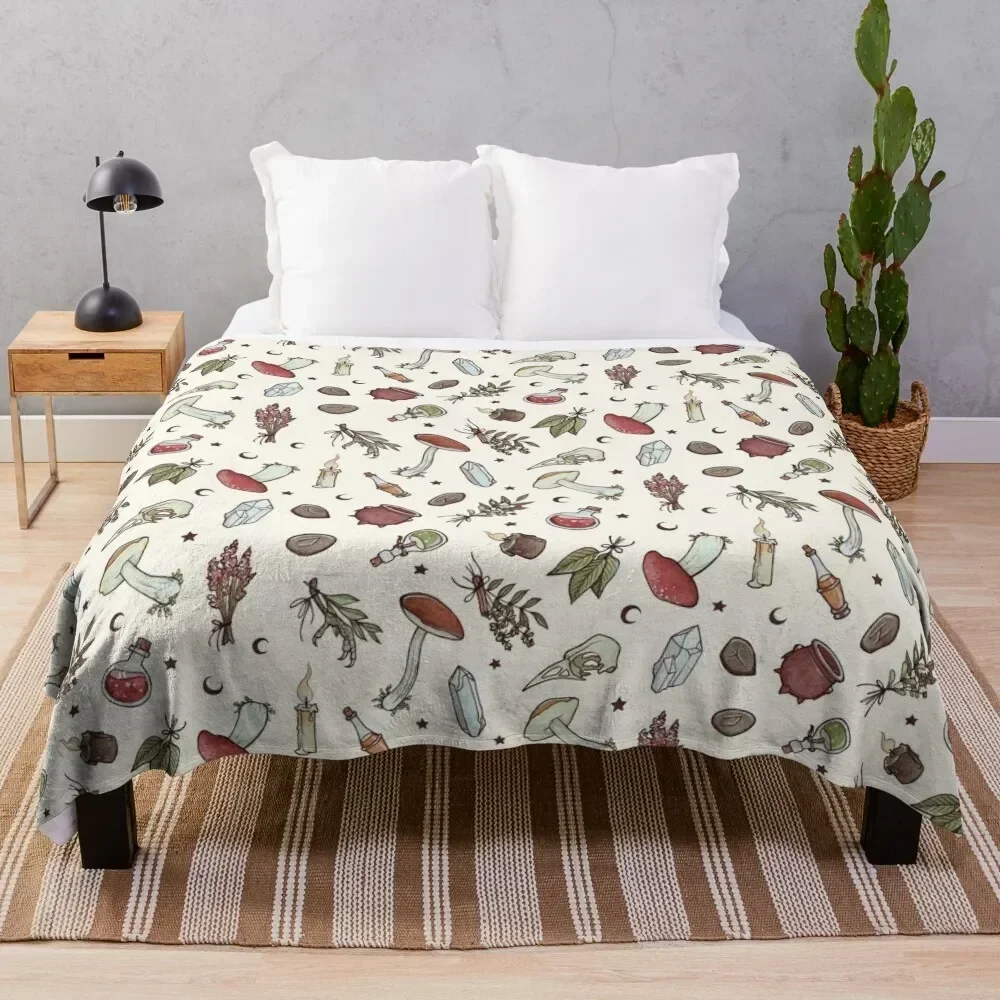 Witchy Pattern Light Throw Blanket Soft Solid Color Blanket for Couch Bed
Witchy Pattern Light Throw Blanket Soft Solid Color Blanket for Couch Bed
