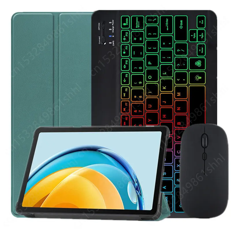 Rainbow Backlight Keyboard Case for Huawei Matepad SE 10.4 2022 Tablet Case Russian Spanish Portuguese Arabic Keyboard Cover
Rainbow Backlight Keyboard Case for Huawei Matepad SE 10.4 2022 Tablet Case Russian Spanish Portuguese Arabic Keyboard Cover