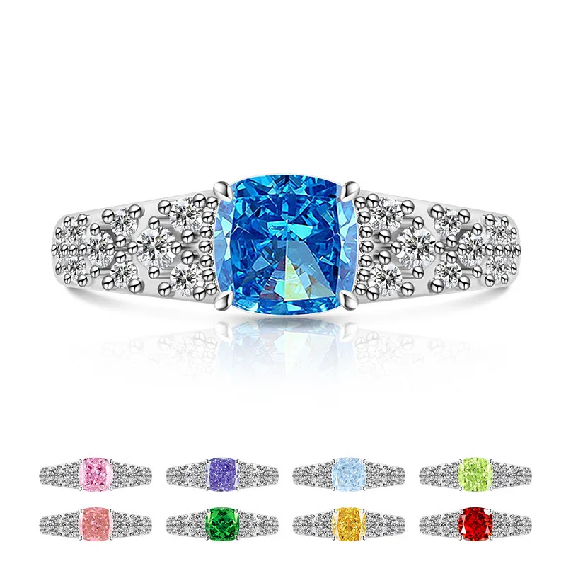 Легкое роскошное блестящее кольцо из стерлингового серебра 925 пробы с ледяным цветком и квадратным высокоуглеродистым бриллиантом
Легкое роскошное блестящее кольцо из стерлингового серебра 925 пробы с ледяным цветком и квадратным высокоуглеродистым бриллиантом