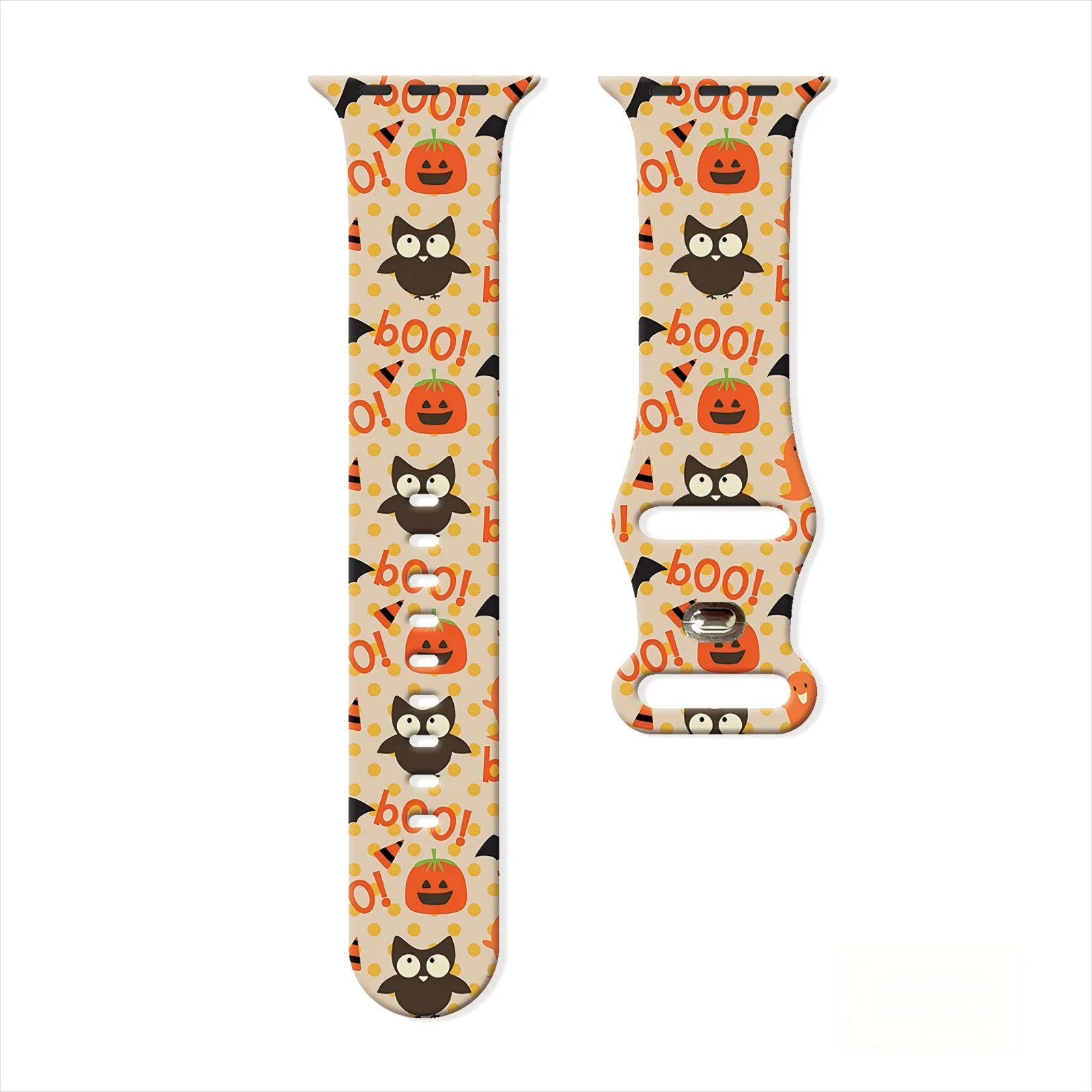 Halloween Cat Printed Strap for Apple Watch 10 9 8 7 Silicone Band Replaceable Bracelet for iWatch 46mm 44mm 42mm 41mm Watchband
Halloween Cat Printed Strap for Apple Watch 10 9 8 7 Silicone Band Replaceable Bracelet for iWatch 46mm 44mm 42mm 41mm Watchband