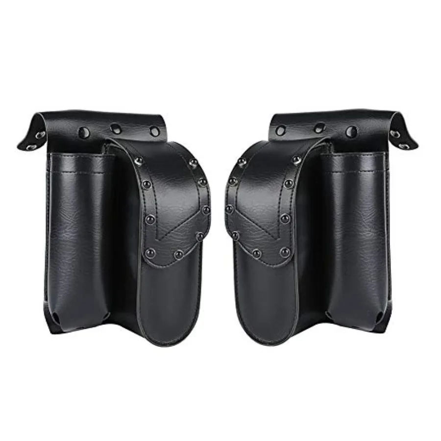 WOWTK Left and Right Side Saddlebag Guard Bag with Water Bottle Holder fits for Harley 1993-2024 Touring Road King Electra Glid
WOWTK Left and Right Side Saddlebag Guard Bag with Water Bottle Holder fits for Harley 1993-2024 Touring Road King Electra Glid