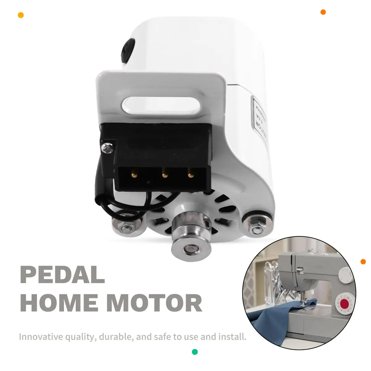 Light Weight Overlock Sewing Machine Motor with Foot Controller/Pedal for Singer Home Sewing Machine EU Plug
Light Weight Overlock Sewing Machine Motor with Foot Controller/Pedal for Singer Home Sewing Machine EU Plug
