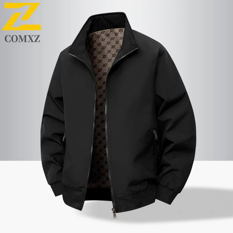 Men Jacket Windproof Breathable Loose Stand Collar Business Coat Travel Work Casual Durable Lightweight Comfortable Windbreaker
Men Jacket Windproof Breathable Loose Stand Collar Business Coat Travel Work Casual Durable Lightweight Comfortable Windbreaker
