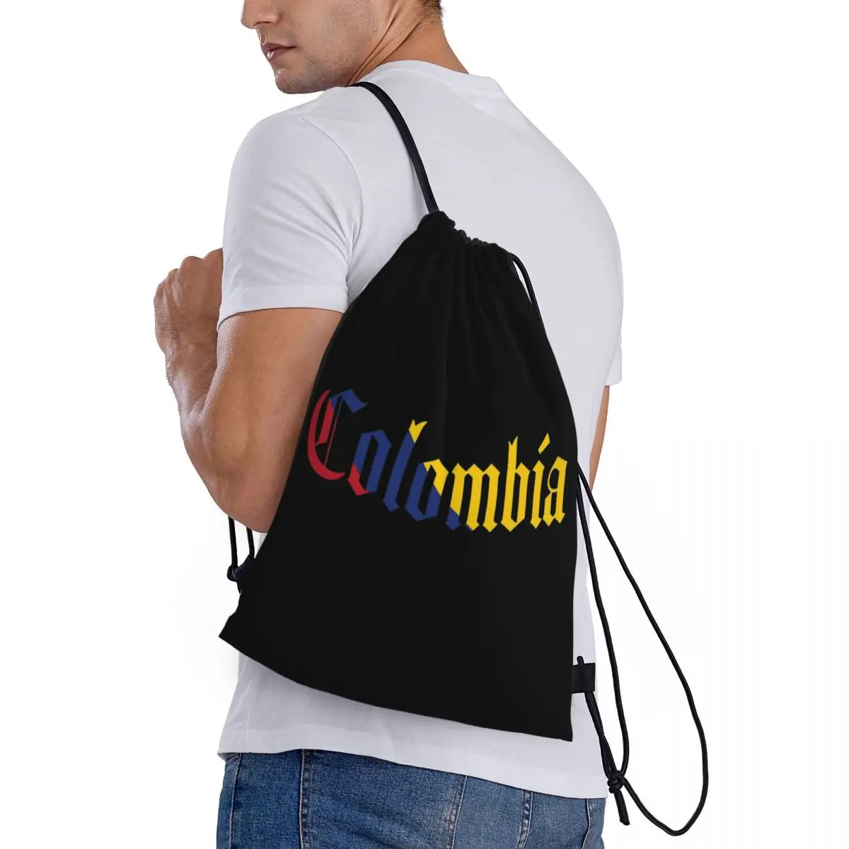 Colombia Colombia Flag Backpacks Fashion Drawstring Bags Storage Bag Book Bags for Travel School
Colombia Colombia Flag Backpacks Fashion Drawstring Bags Storage Bag Book Bags for Travel School
