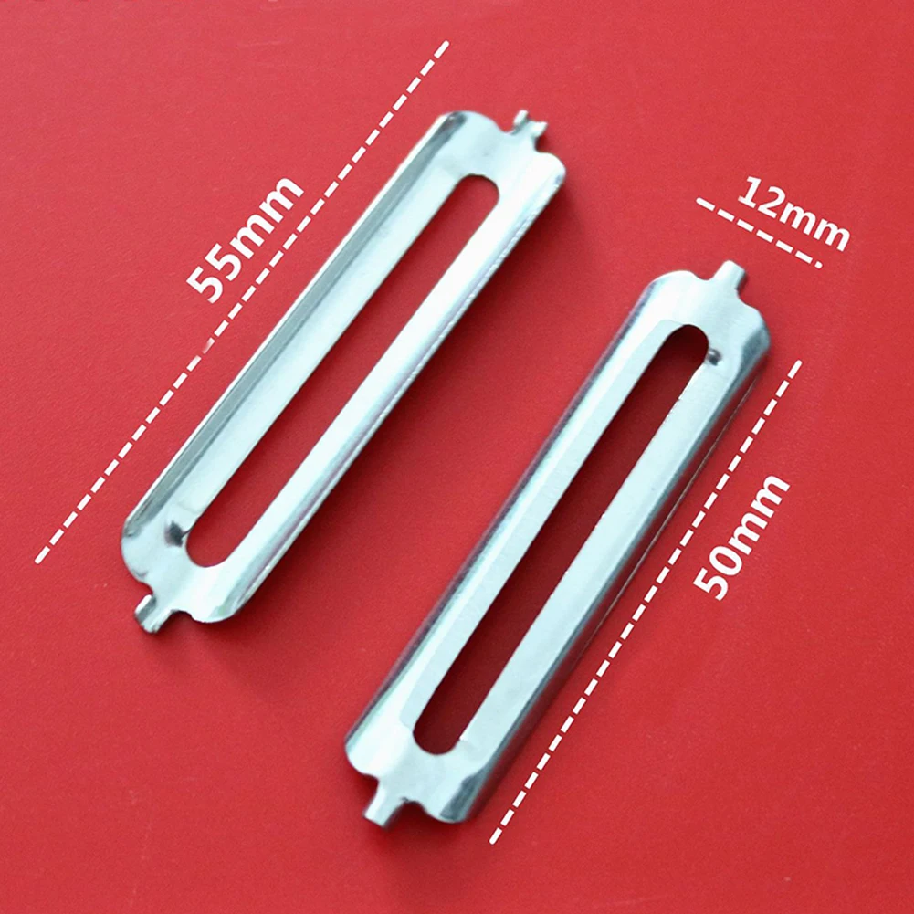 55mm Stainless Steel Single Sided Flat Blade Multifunctional Peeling Blade 2pcs Replacement Blades Vegetable Peelers
55mm Stainless Steel Single Sided Flat Blade Multifunctional Peeling Blade 2pcs Replacement Blades Vegetable Peelers