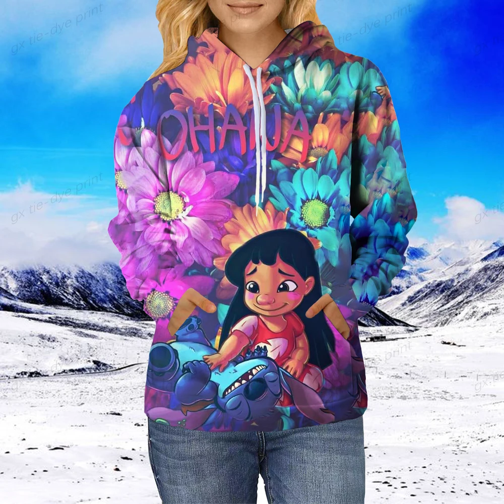 2024 New Disney Lilo Stitch Pullover Hoodies Long Sleeve Sweatshirt Boys Girls Men Women Clothes Parent-child Cartoon Tops Coat
2024 New Disney Lilo Stitch Pullover Hoodies Long Sleeve Sweatshirt Boys Girls Men Women Clothes Parent-child Cartoon Tops Coat