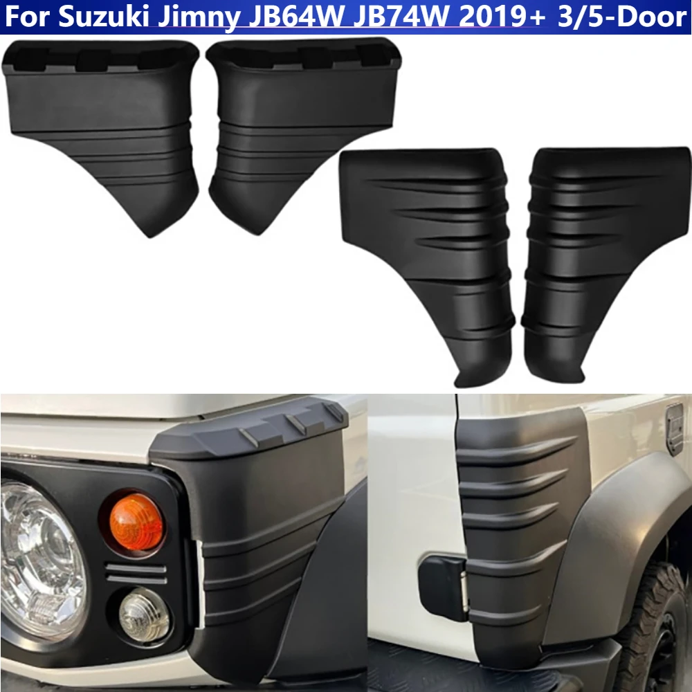 Exterior Front Rear Car Wrap Angle Protection Covers for Suzuki Jimny JB64W JB74W 2019+ 3/5 Doors
Exterior Front Rear Car Wrap Angle Protection Covers for Suzuki Jimny JB64W JB74W 2019+ 3/5 Doors