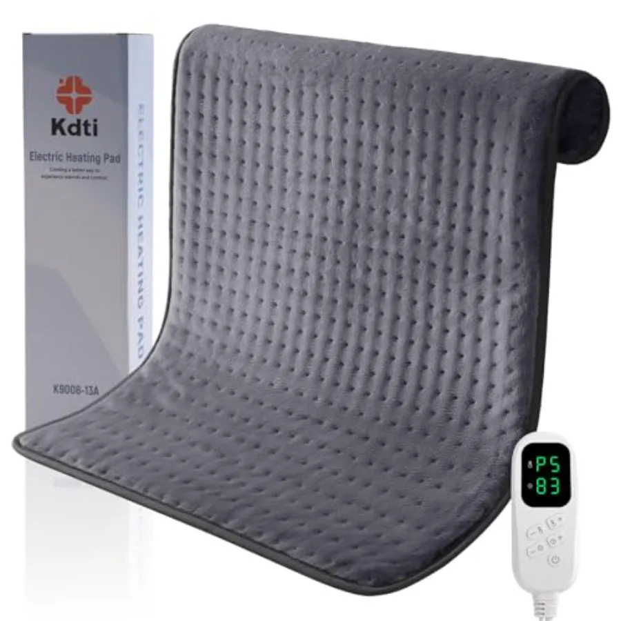 Extra Large Heating Pad for Back Pain Relief 32"x24" King Size Electric Heating Pad for Period Cramps and Body Shoulder Legs Kn
Extra Large Heating Pad for Back Pain Relief 32"x24" King Size Electric Heating Pad for Period Cramps and Body Shoulder Legs Kn