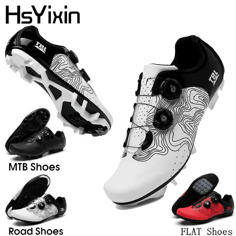 MTB Cycling Shoes - Men's and Women's Models - Road Cycling Shoes - Flat-bottomed Lock-Free Shoes - Suitable for MTB and Road Bi
MTB Cycling Shoes - Men's and Women's Models - Road Cycling Shoes - Flat-bottomed Lock-Free Shoes - Suitable for MTB and Road Bi