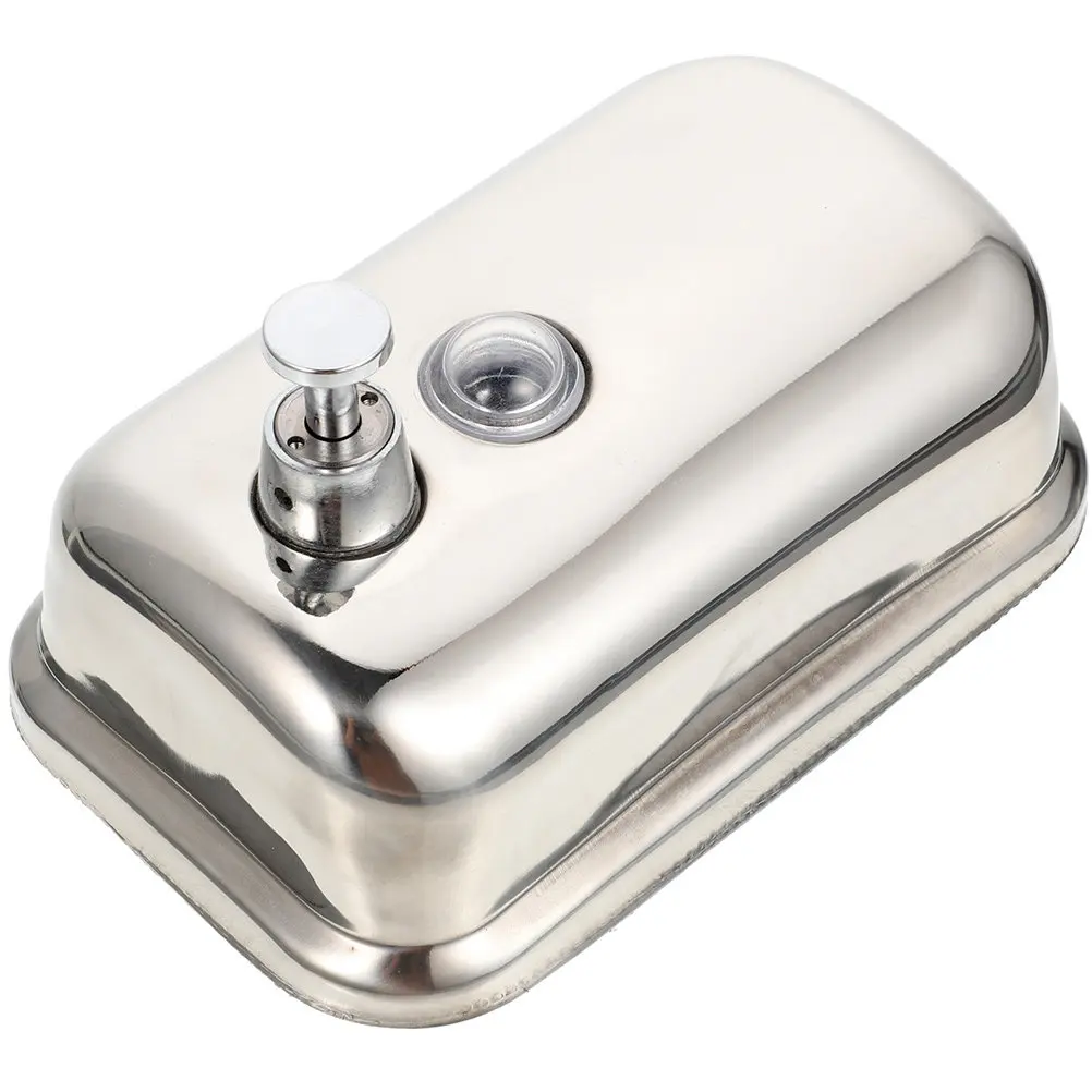 Wall Mounted Stainless Steel Soap Dispenser for Bathroom Kitchen Hotel Large Capacity Liquid Shampoo Lotion Body Wash Dispenser
Wall Mounted Stainless Steel Soap Dispenser for Bathroom Kitchen Hotel Large Capacity Liquid Shampoo Lotion Body Wash Dispenser